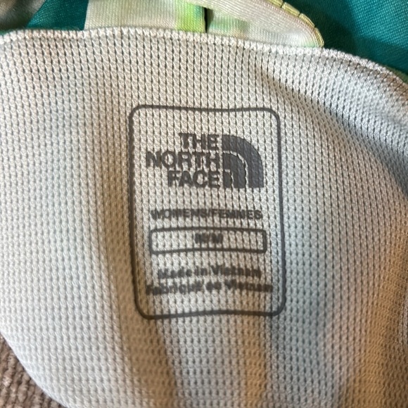 The North Face green tie dye workout tank performance yoga vaporwick - Picture 10 of 10